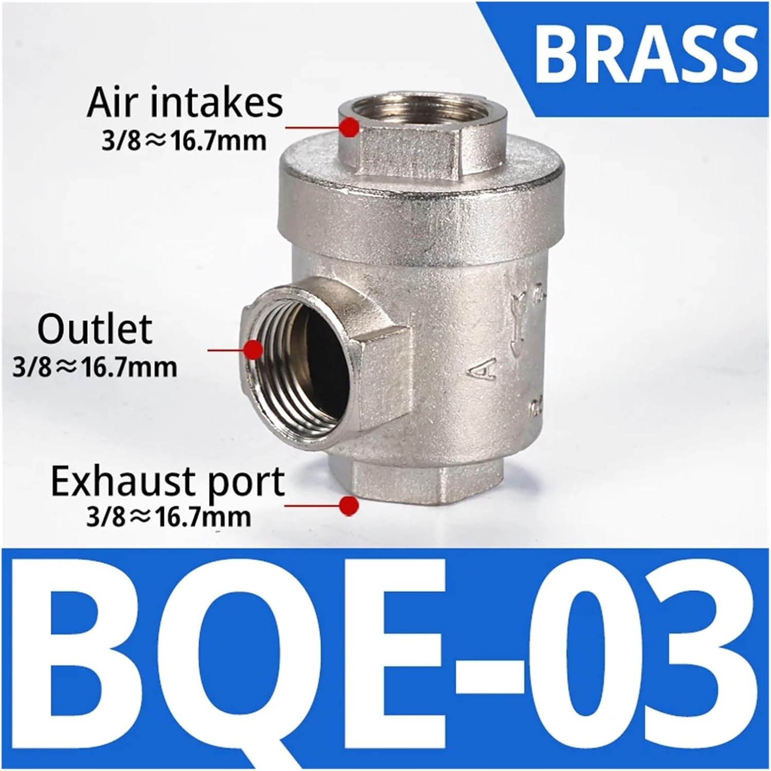 XQ series 1/8" 1/4" 3/8" 1/2" cylinder quick exhaust valveXQ170610 XQ170600 XQ171000 XQ171500(XQ170610)