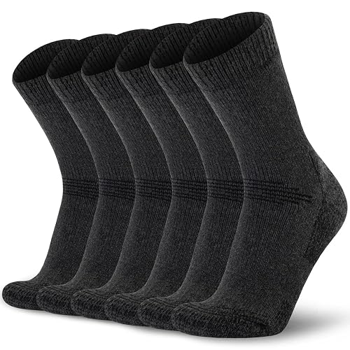 Time May Tell Merino Wool Hiking Boot Socks (Cushioned)