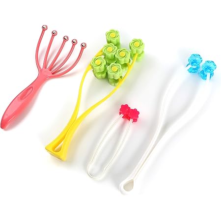 Amazon コロコロネコエステ 猫の友社 猫用ブラシ マッサージ ローラー 4個入 プレゼント ギフト 猫の友社 ブラシ 通販