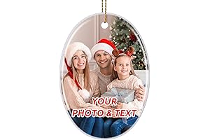 Personalized Christmas Ornaments 2023 Double-Sided Custom Ornament