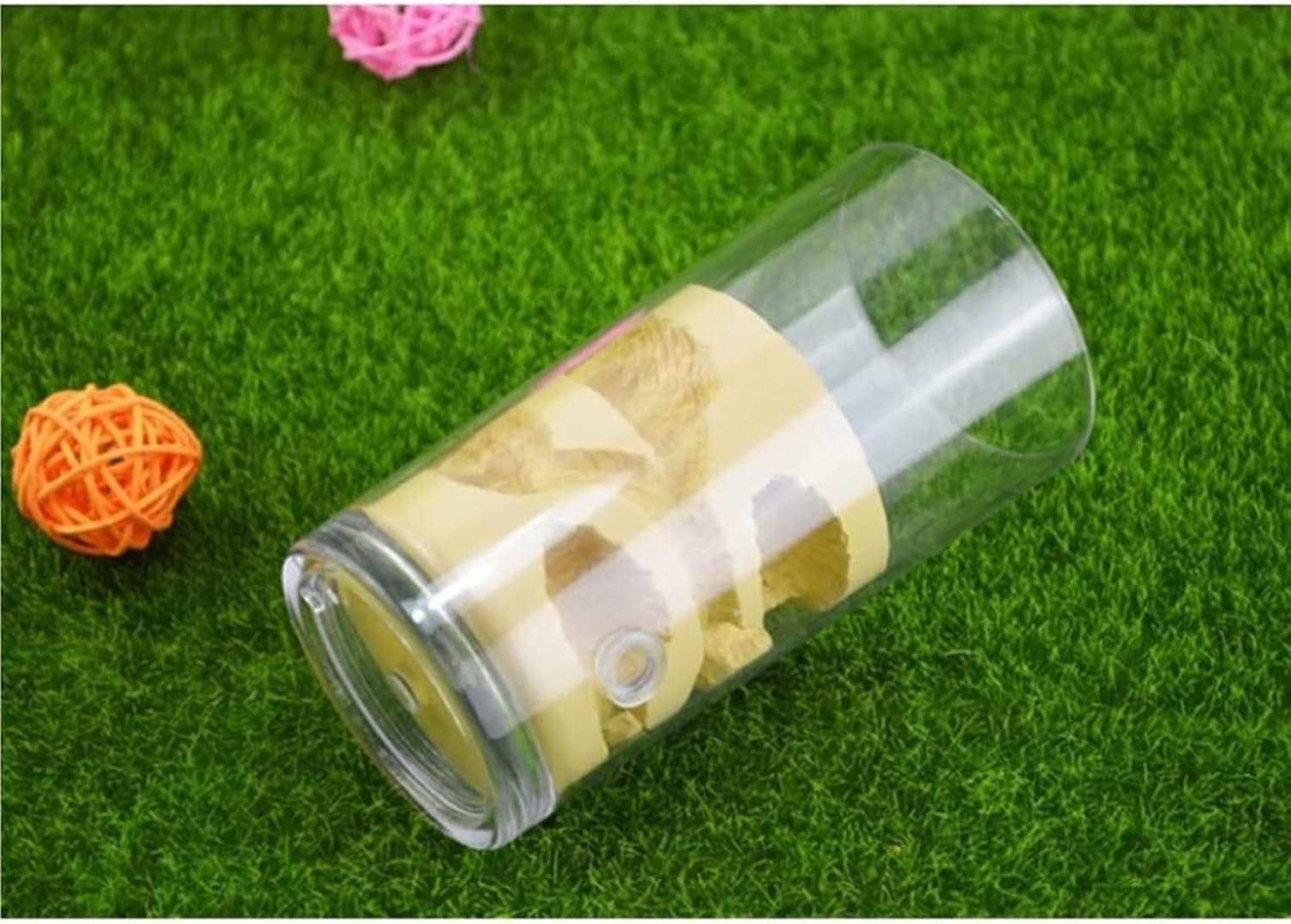 Ant Terrarium Ant Nest Farm Gypsum Castle Feeding Water Habitat Formicarium(Yellow)
