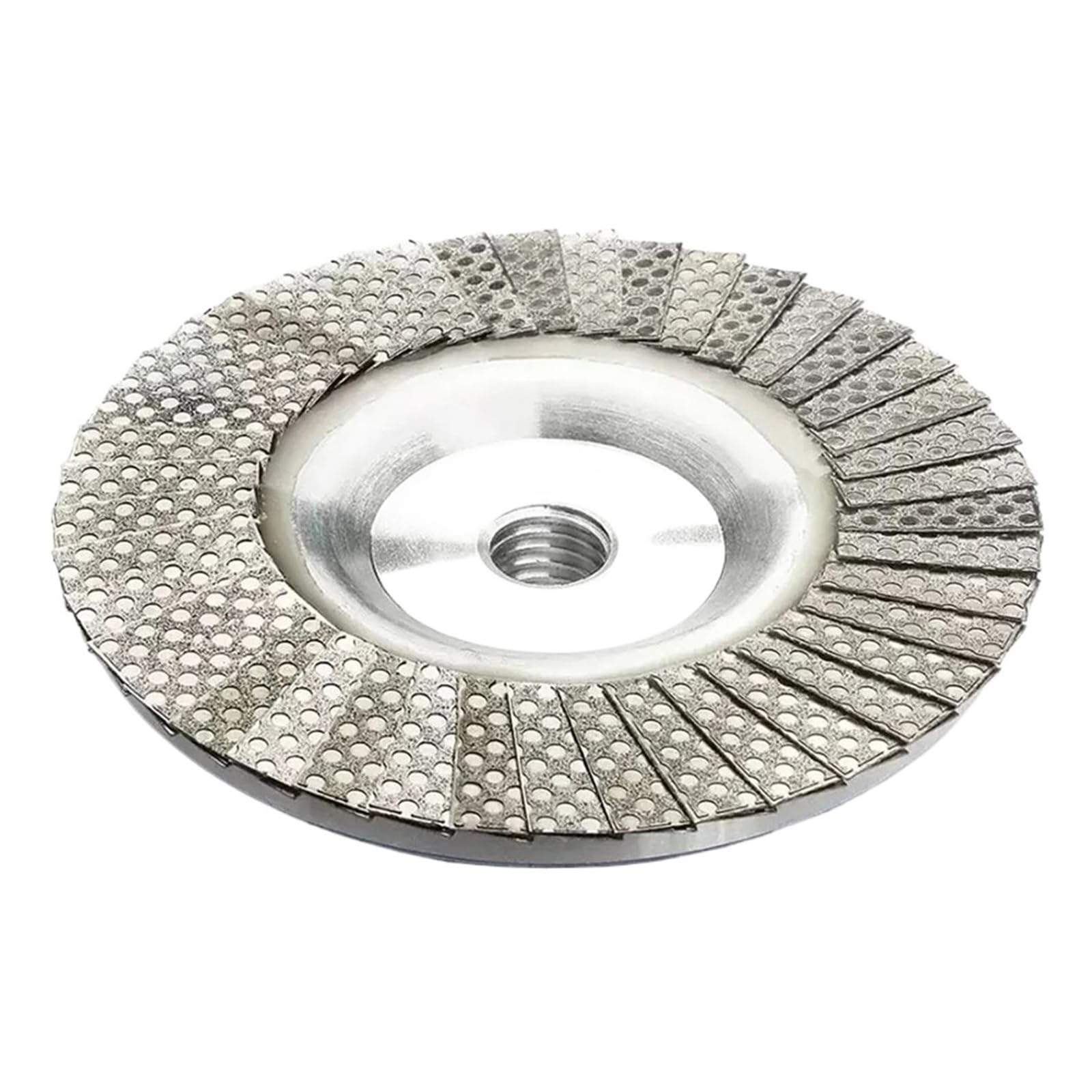 Disco de láminas diamante | Rosca M14 o 5/8-11 de 100 mm for rectificar: Azulejos, Piedras y Metales(60,1PCS-M5-8-11)
