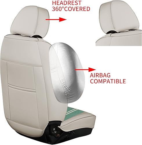 Miniatura 122 de GXT Bench Seat Cover, Premium Faux Leather Bench Seat Covers for Trucks - Universal Fit for Most Sedans SUV Pick-up Truck, Durable for Long Lasting