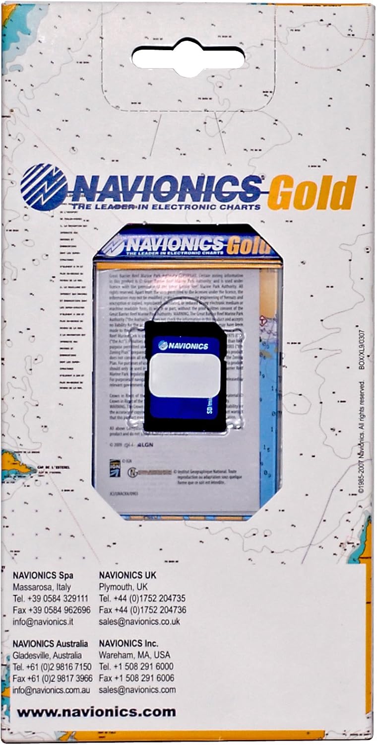 Navionics 46XgXl9Sd Europe West Gold Xl9 Chart Micro Sd Amazon