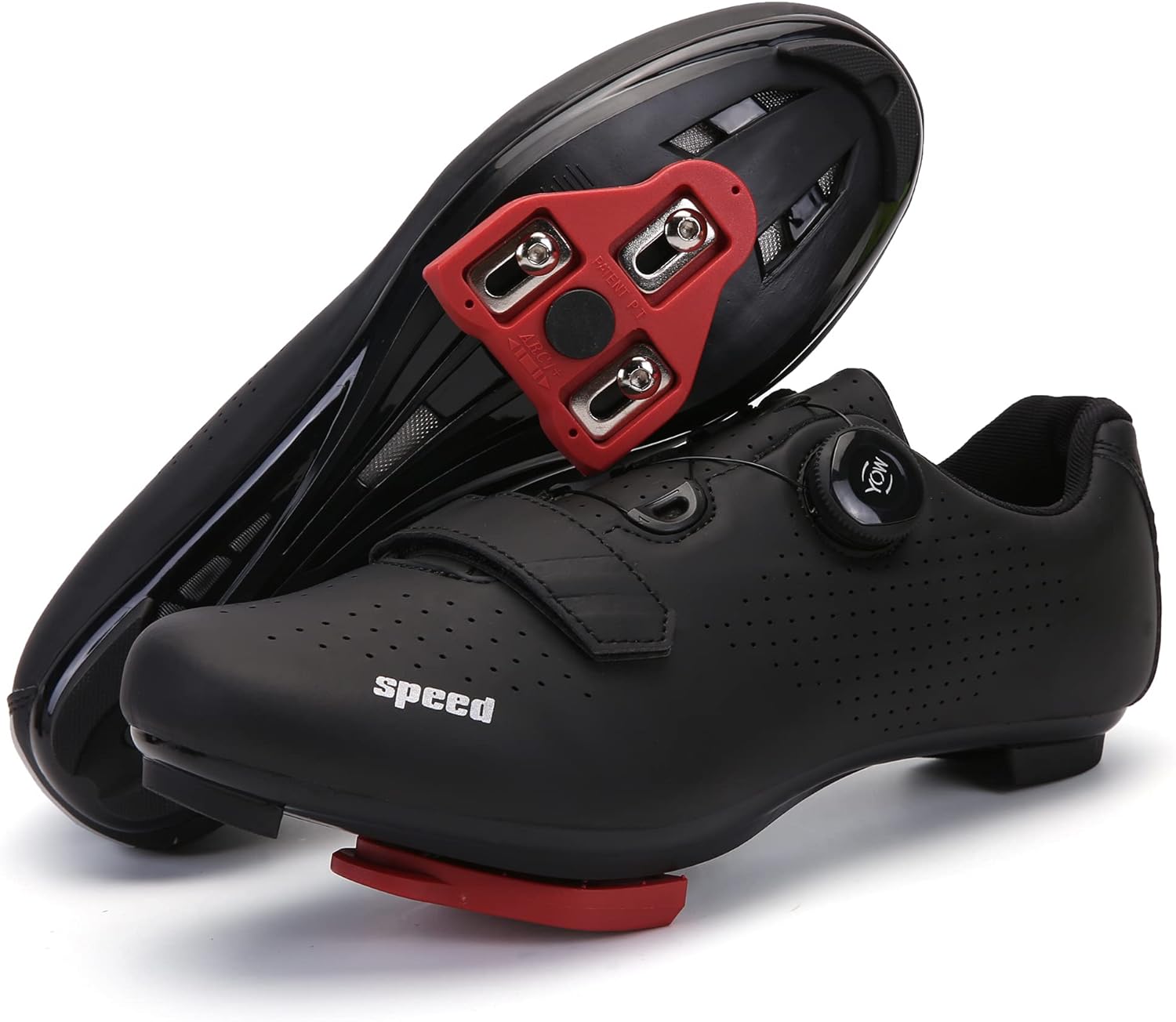 Men's Cycling Shoes, Compatible with Indoor Peloton Mountain Road Bike
