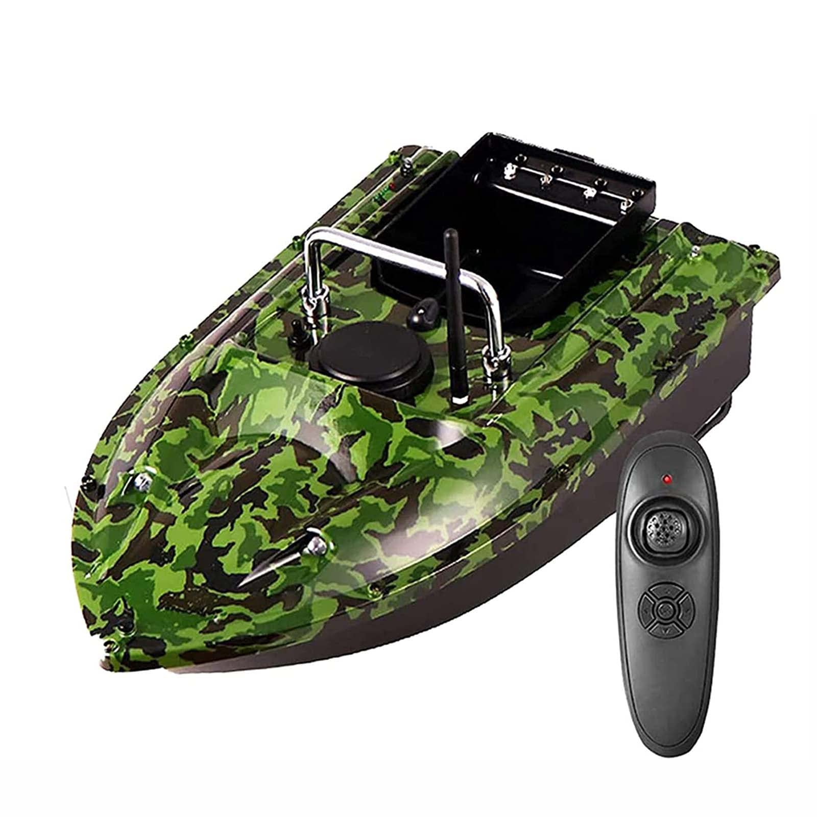 Amazon.co.jp: RCボート500Mリモートコントロールボート、魚群探知機船