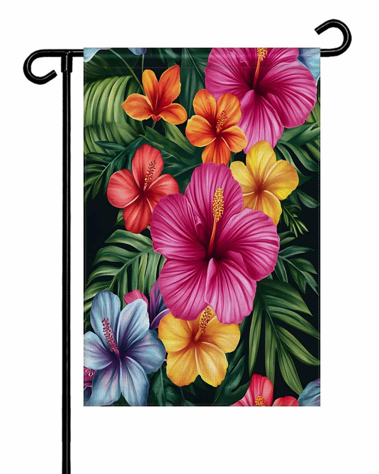 Gartenflagge Doppelseitig – Blumen & Tropische Motive, 30,5 X 45,7 Cm, Wetterfest