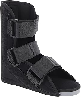 FOMIYES Ankle Straight Shoes Walker Brace Walker Fracture Boot Foot Splint Fracture Foot Position Brace Adjustable Foot Stabilizer Foot Protector Guard Foot Drop Fasciitis Composite Cloth