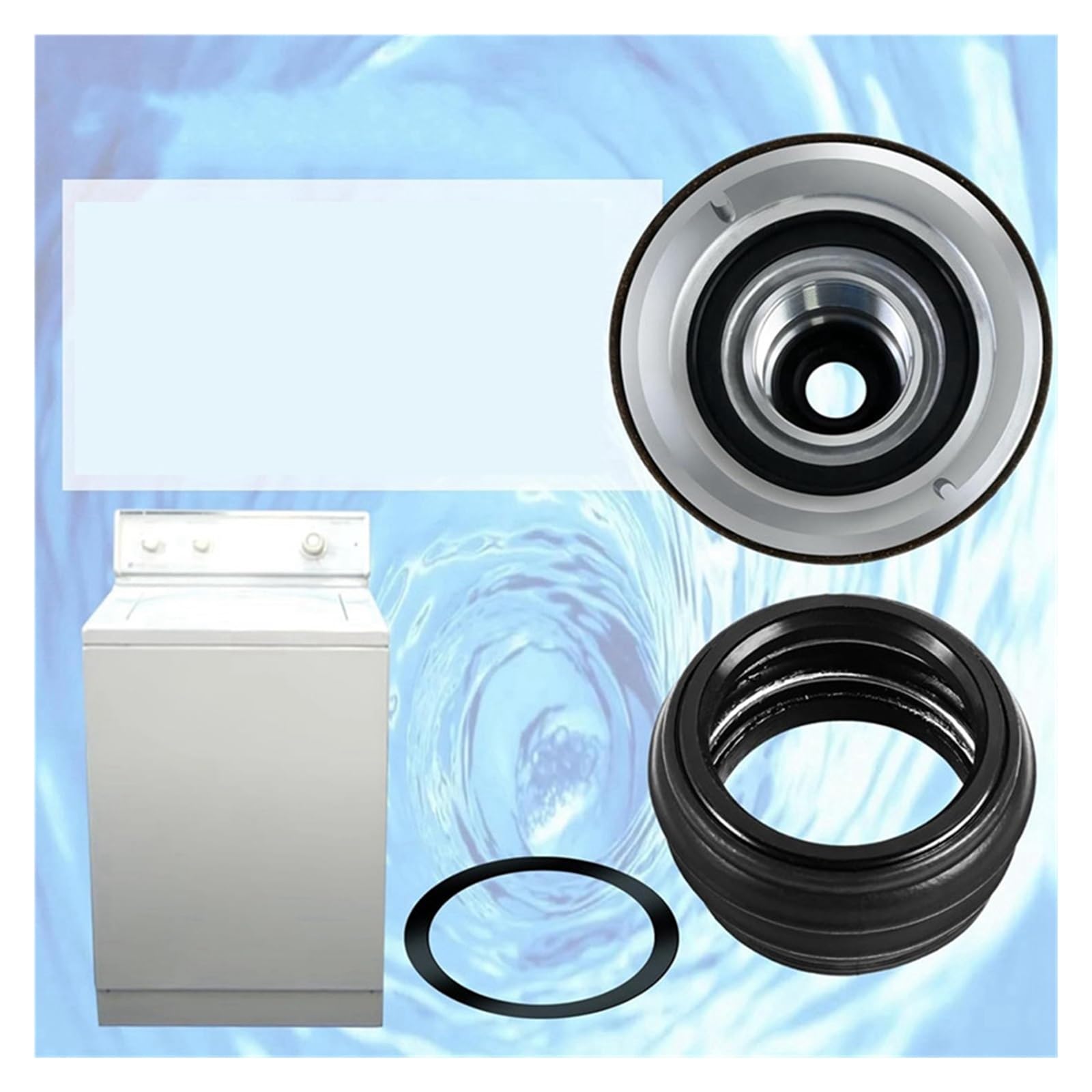 Kit De Reparación De Vástago Y Sello De Bañera De Lavadora A98G-6-2095720, Compatible Con Jenn Air, Compatible Con Maytag, Compatible Con Whirlpool, Arandelas