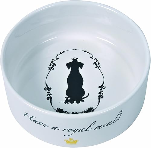 Trixie Gamelle Céramique King of Dogs pour Chiens 0,6 L 16 cm