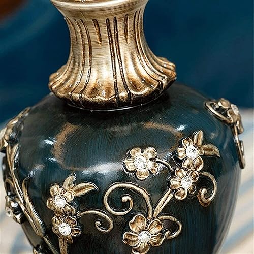 Miniatura 3 de JITEM Lámpara de Mesa de estilo europeo E27 Lámpara de mesa de lino Lámpara de noche retro Lámpara de noche cuidadosamente tallada lámpara de