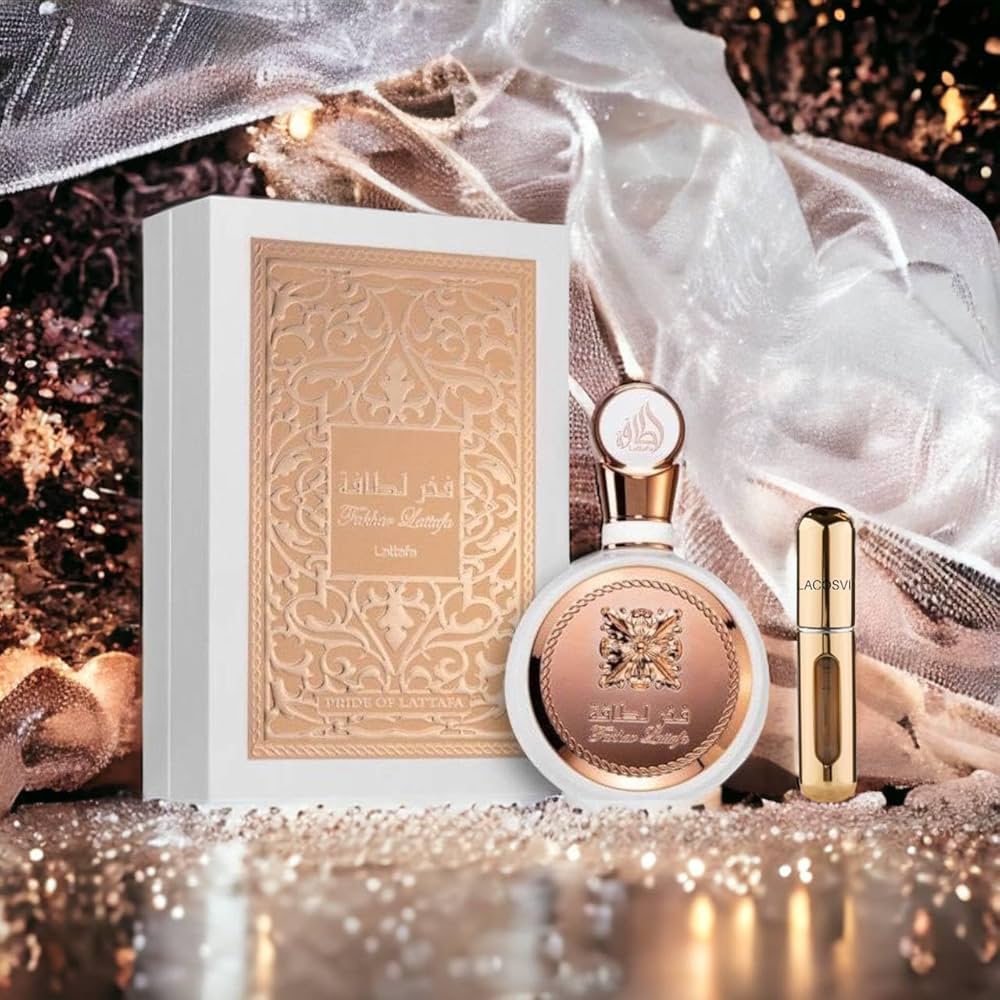 Lattafa Fakhar Original Arabic Perfume 100ML Includes Atomizer 5ml Lacosvi Refillable Arabic Perfumes For Women Fakhar Rose Female Fragrance Sweet And Refreshing Floral Perfume (Option 1) : Buy Online at Best Price