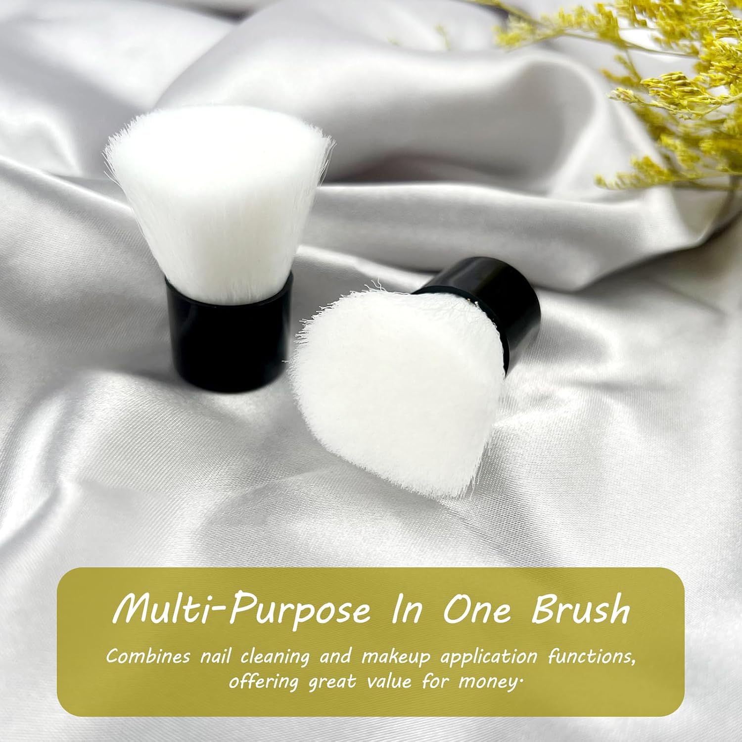 Travel Kabuki Face Brush – Compact Makeup Brush for Powder, Bronzer & Highlighter | Precision On-the-Go Application