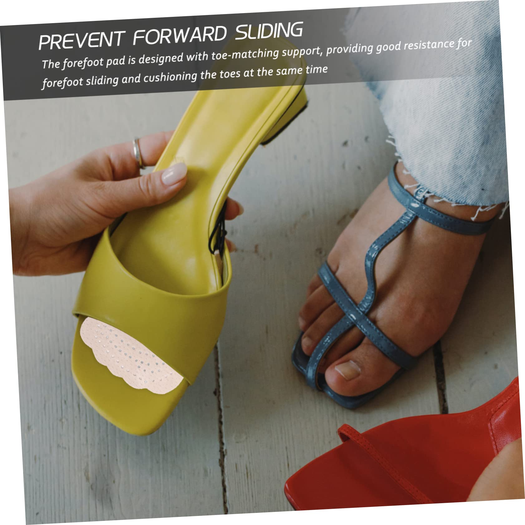 GLEAVI 25paare Einlegesohlen Für High Heels Fersenkissen Und Vorderfußpolster Und Selbstklebend Für Sommer Atmungsaktiv Und Druckentlastend