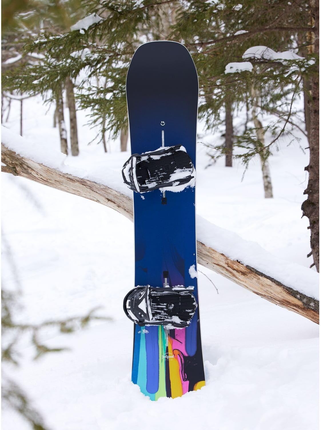 Burton Womens Feelgood Flying V Snowboard, 152cm