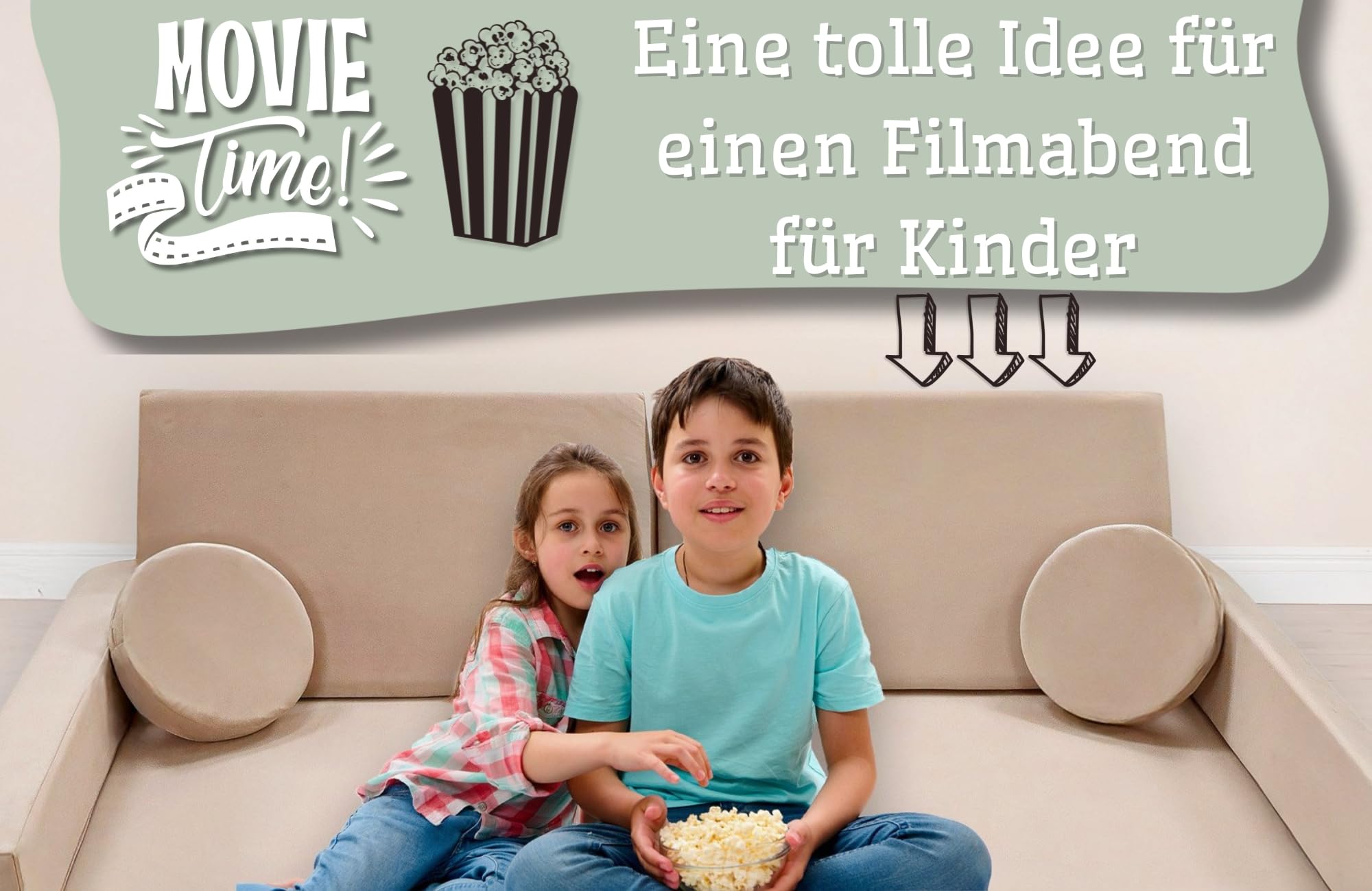 Spielsofa Für Kinder Kindersofa Bodensofa - Modula Produktbild-Vorschau 10