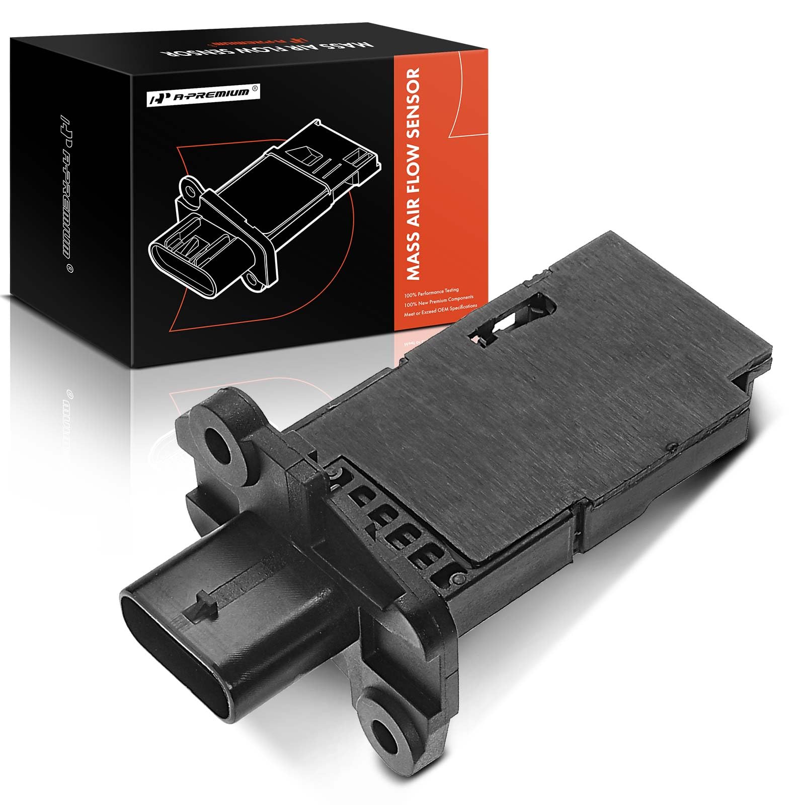 Photo 1 of A-Premium Mass Air Flow Sensor [4 Pins] MAF Compatible with Jeep Cherokee KL 2014-2017, Renegade 2015 & Dodge Charger Challenger 2015 & Chrysler 200 2015-2017 & Ram & Fiat