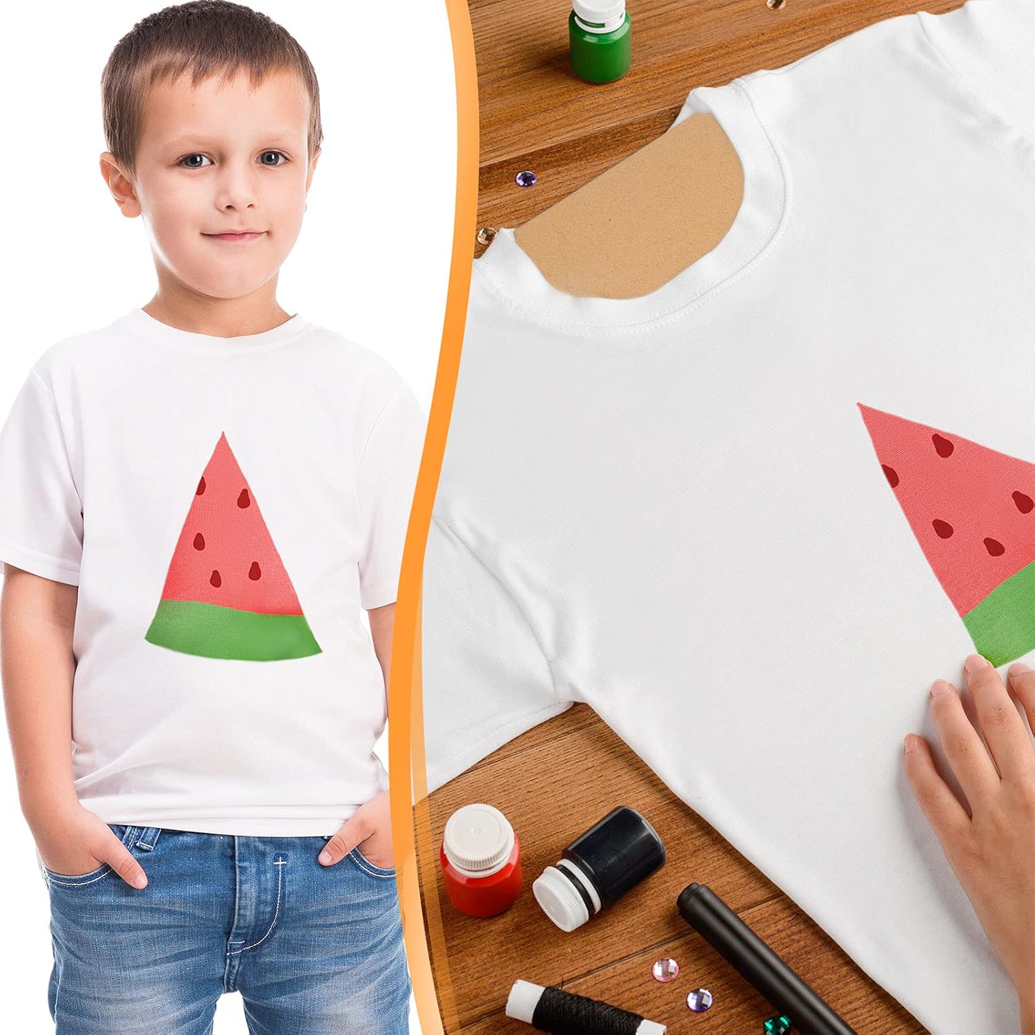 12 Pieces Shirt Cardboard 16 x 13in Brown Kraft Corrugated Pads DIY Art Supplies for Spray Paint Acrylic Painting T-Shirts DIY Decor and Crafts
