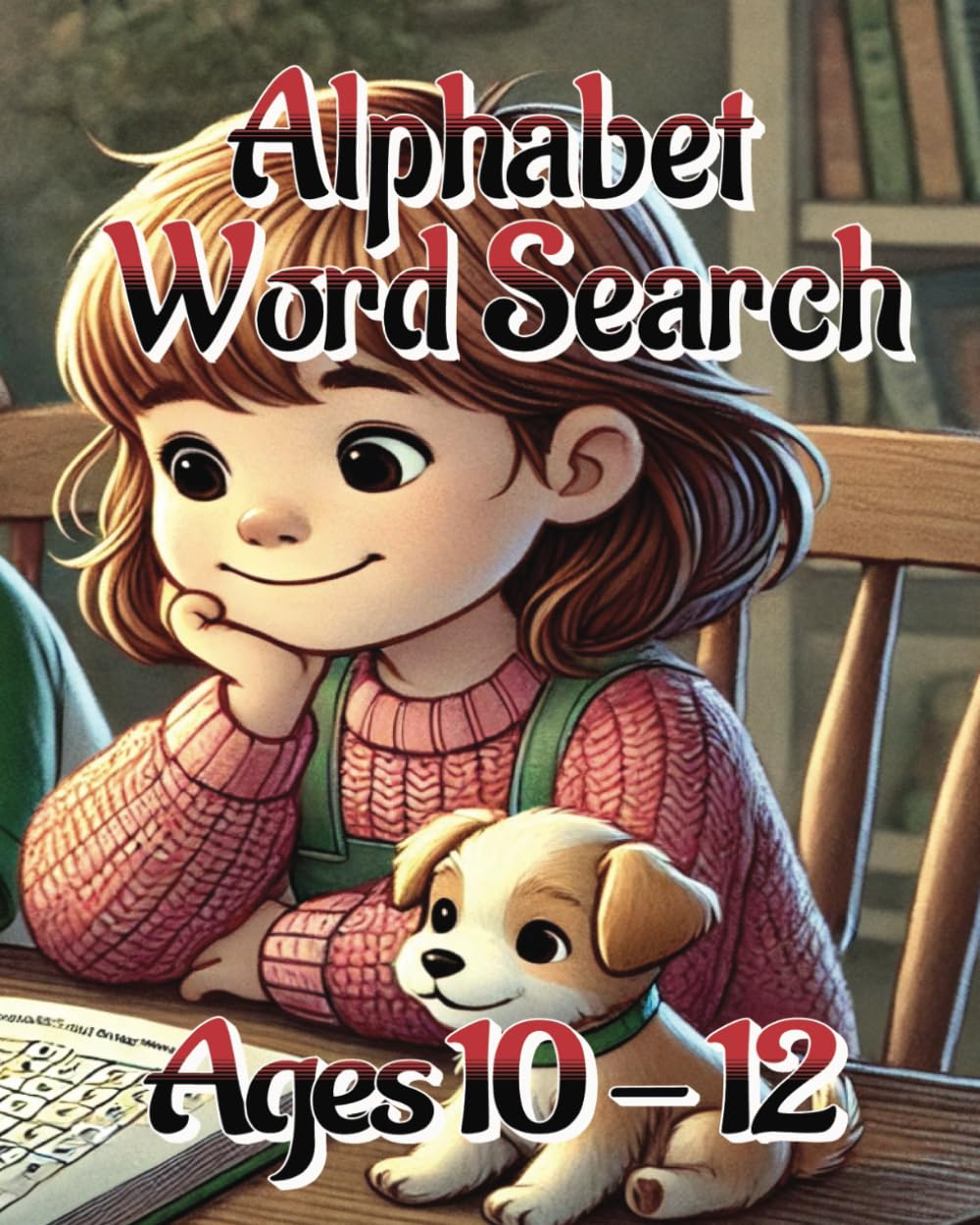 Word Search Alphabet Book for Children Ages 10 - 12: Fun & Challenging Word Puzzles to Enhance Vocabulary, Spelling, and Critical Thinking