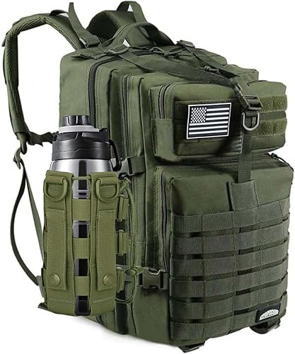 CtopxCone Mochila táctica militar 45L, verde01, Mochilas de mochila