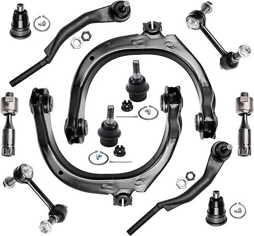 Miniatura 79 de Detroit Axle - Kit de suspensión delantera FWD de 12 piezas para Toyota Matrix Pontiac Vibe 2003 2004 2005 2006 2007 2008, 2 brazos de control