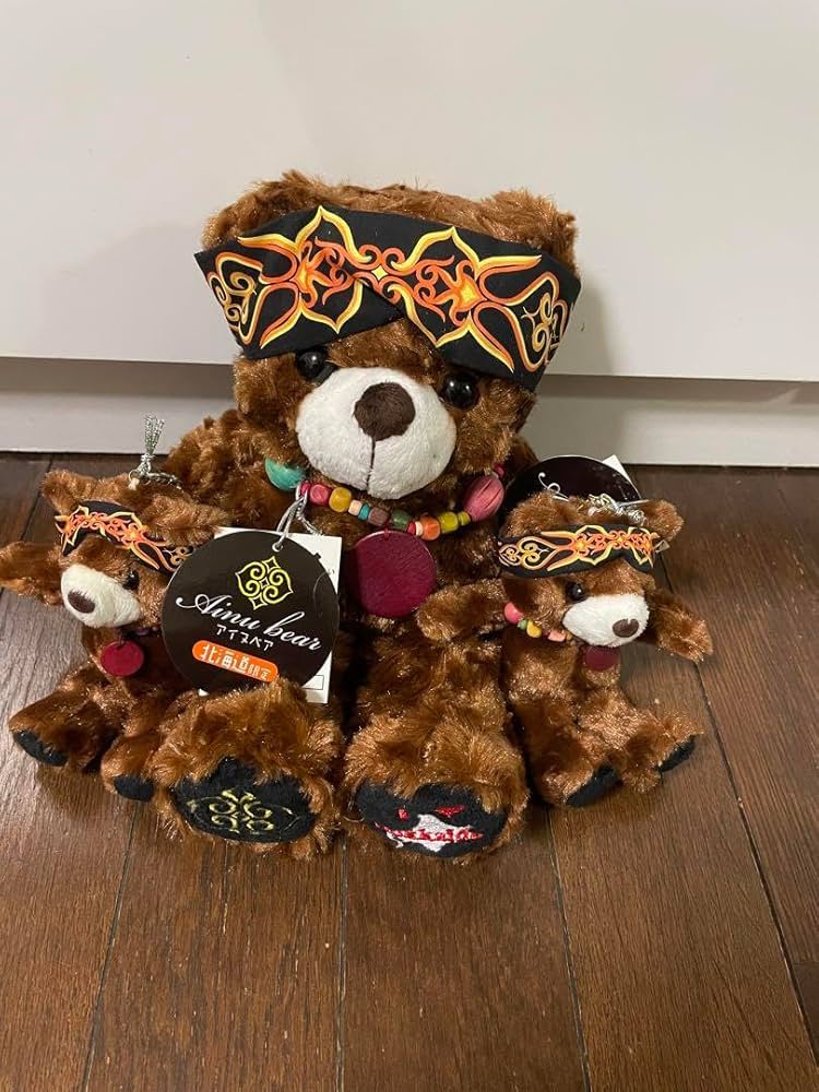 ご当地ベア　アイヌベア Amazon.co.jp: ご当地ベア 北海道アイヌベア2 ぬいぐるみS