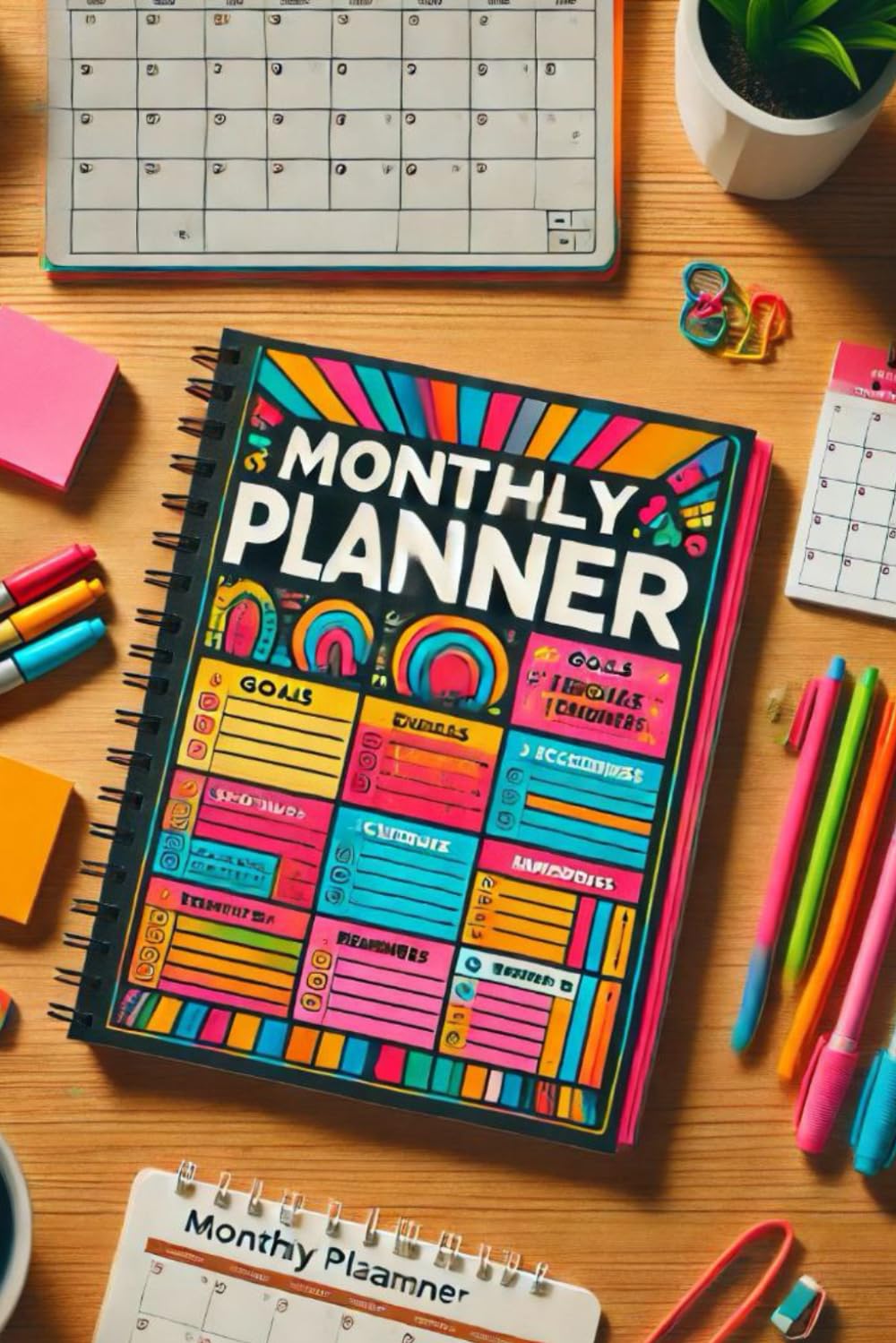 Monthly Planner: Your Roadmap to a Well-Organized and Balanced Lifestyle