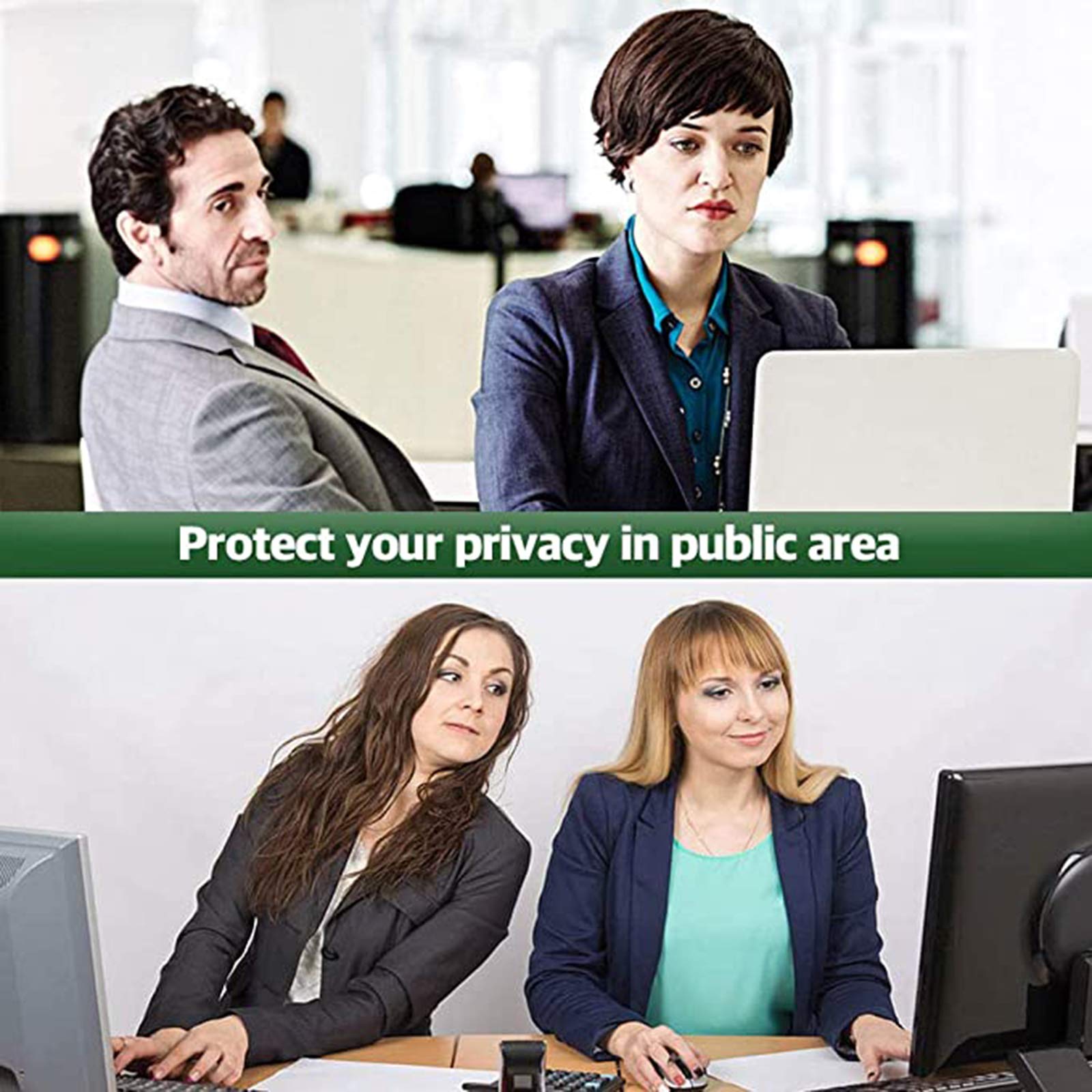 Filtro De Privacidad Y Antideslumbrante De Luz Azul Protector De Pantalla para Monitores De Computadora (Relación De Aspecto 16: 9),19.5"[16:9] (43.2 * 24.1cm)
