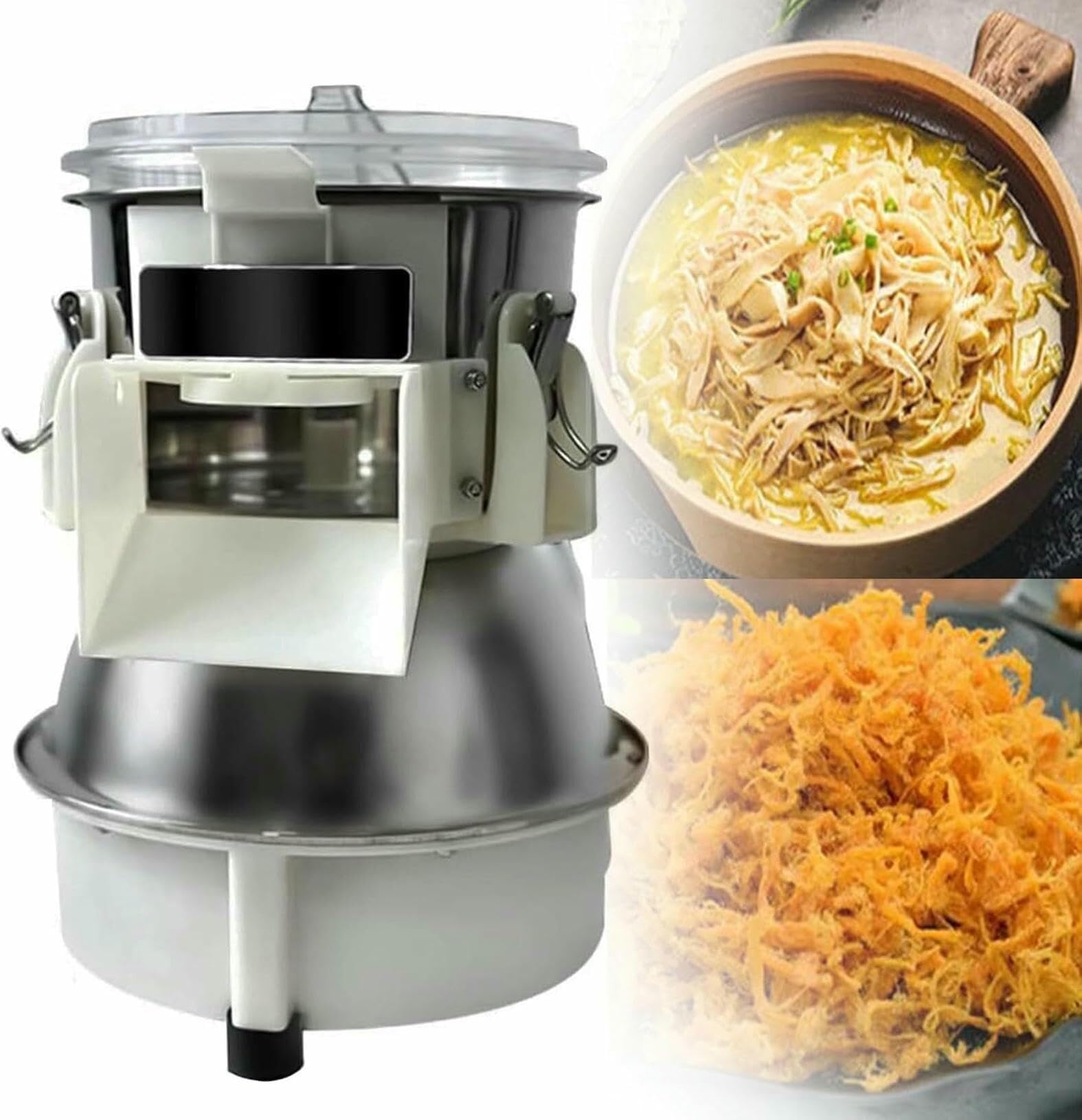 Broyeur de poulet automatique pour effilocher la viande sans effort