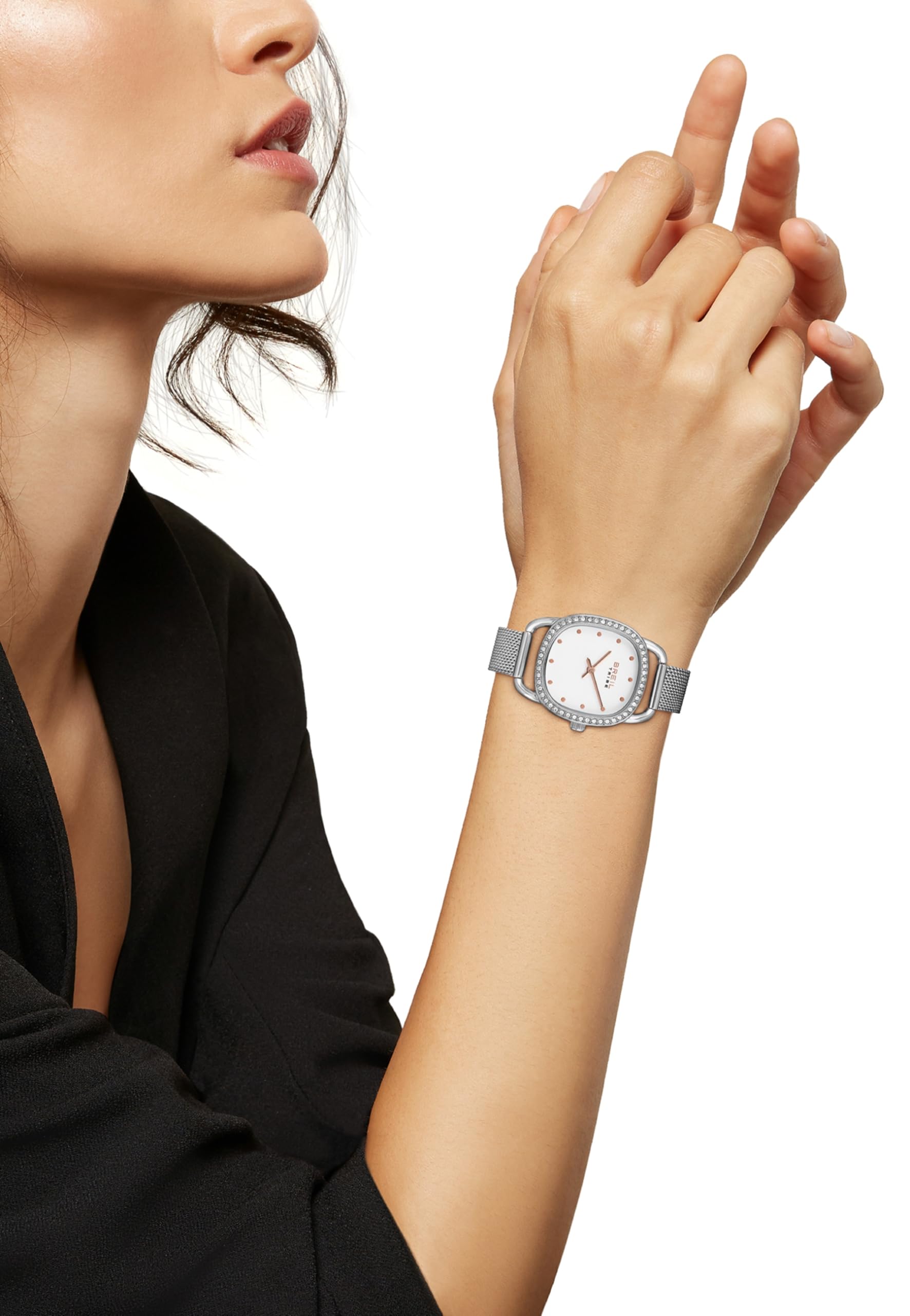 Breil - Women's Watch Penelope Collection EW0539 - Accessori Donna - Orologio per Donna con Cassa da 28 mm e Cinturino Regolabile da 13,5 a 19 cm