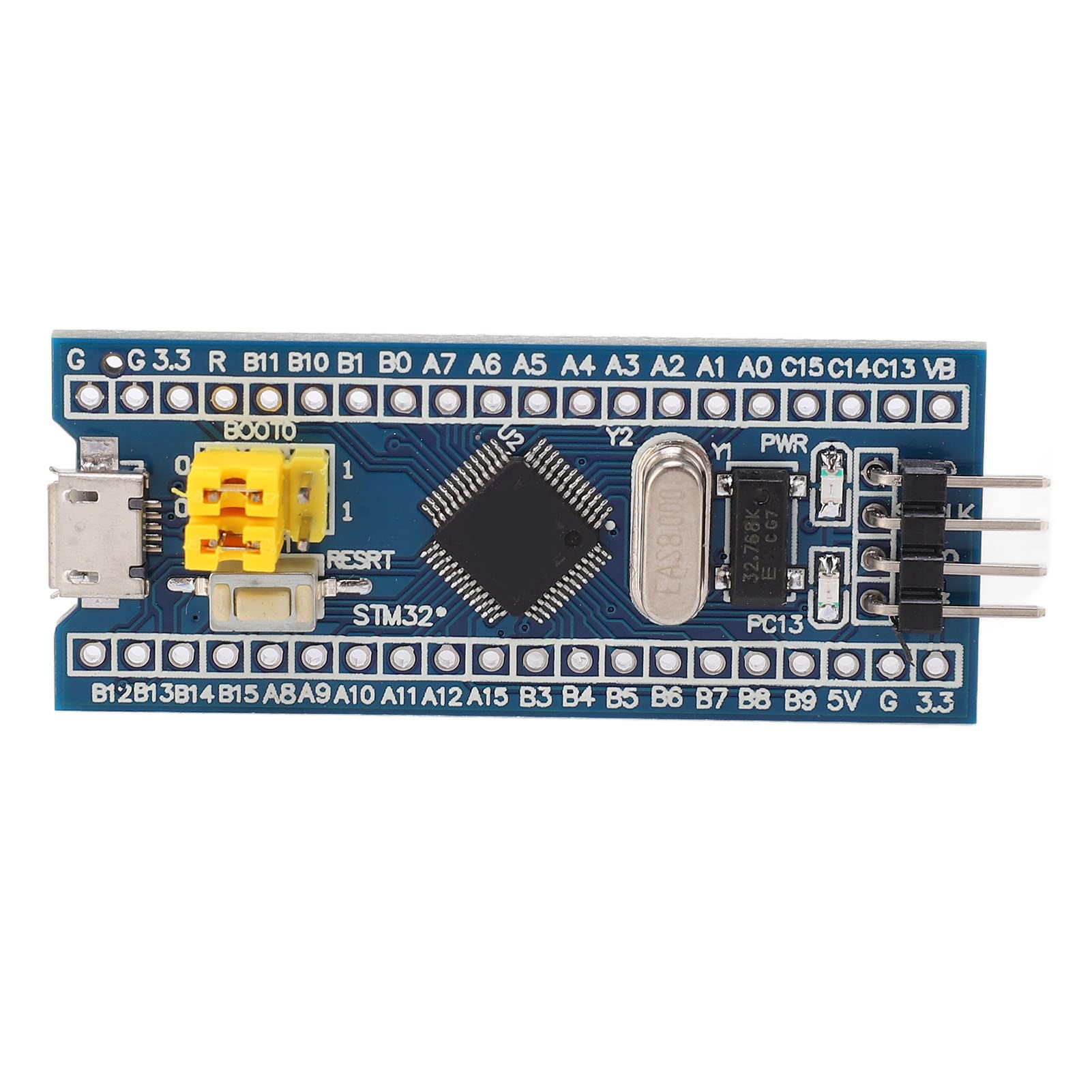 STM32F103C8T6 Mindestsystem-Entwicklungsplatine, 40-poliges Kern-Lernmodul mit Mirco-USB-Schnittstelle, 5-teiliges Paket für Einfache -Projekte