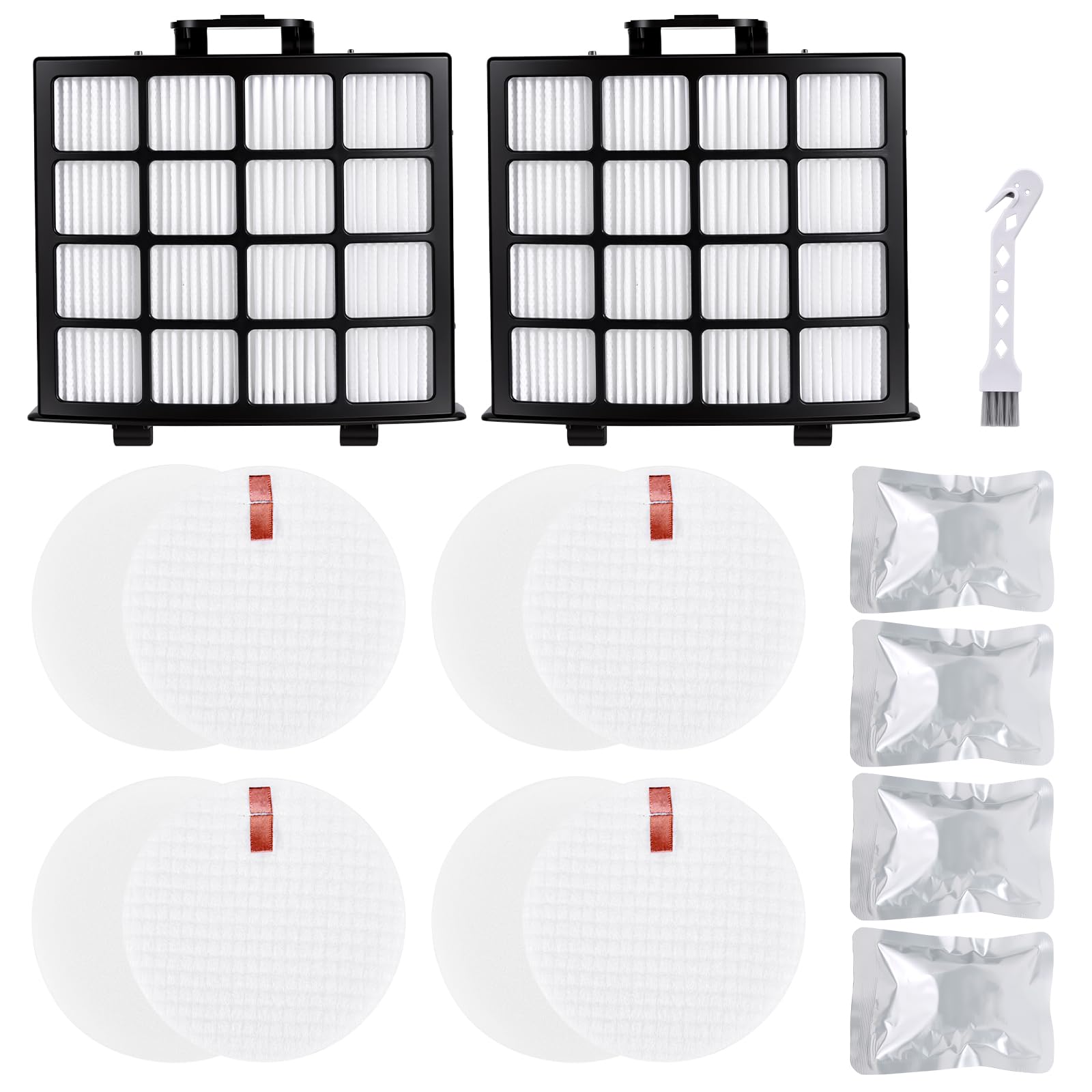 11 Pack UV2500 Brush Roller Filter Replacement Part for Shark UV2500
