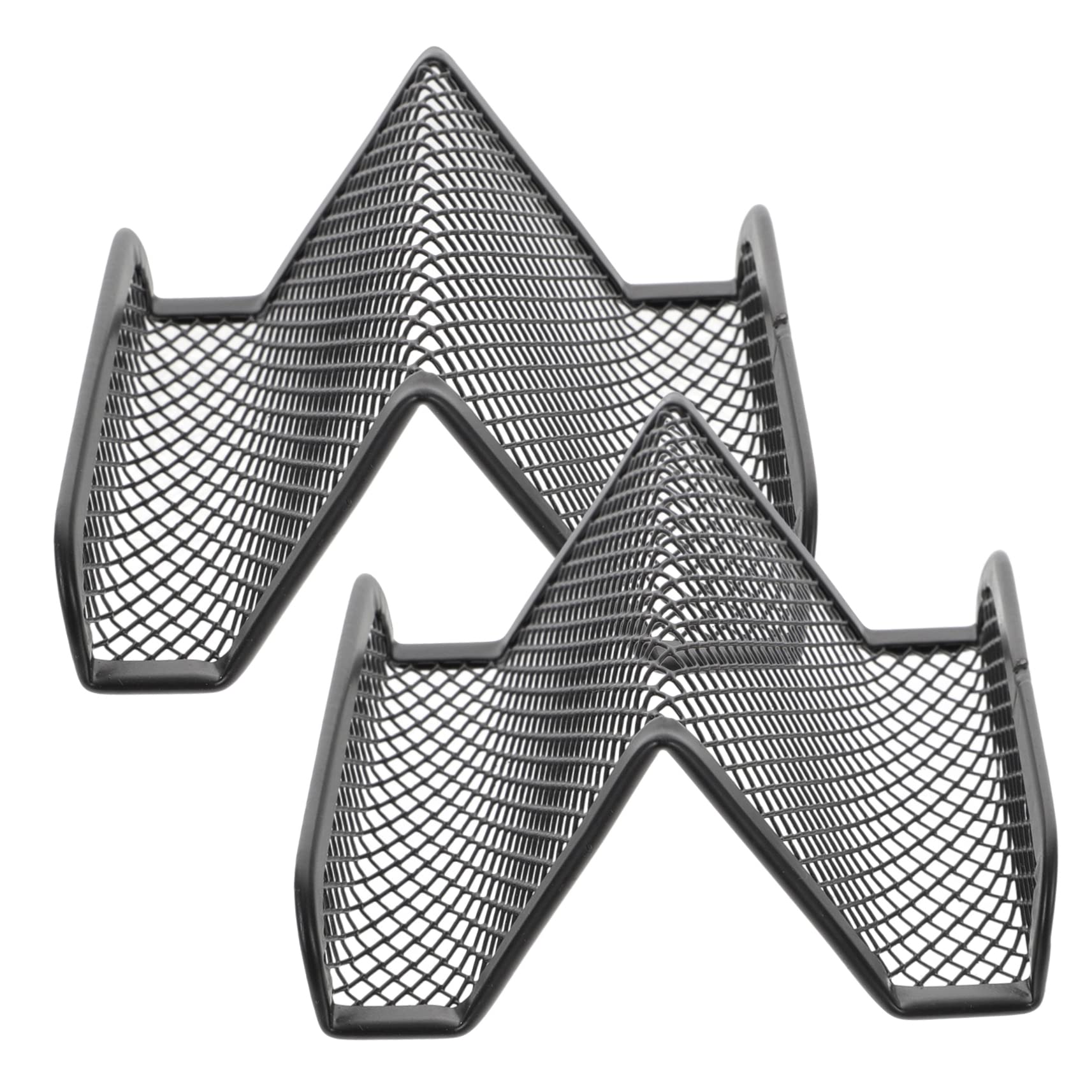 NUOBESTY 10pezzi Portabiglietti Da Visita Supporti Eleganti Per Carte Organizer Per Ufficio e Casa Design Stabile e Resistente