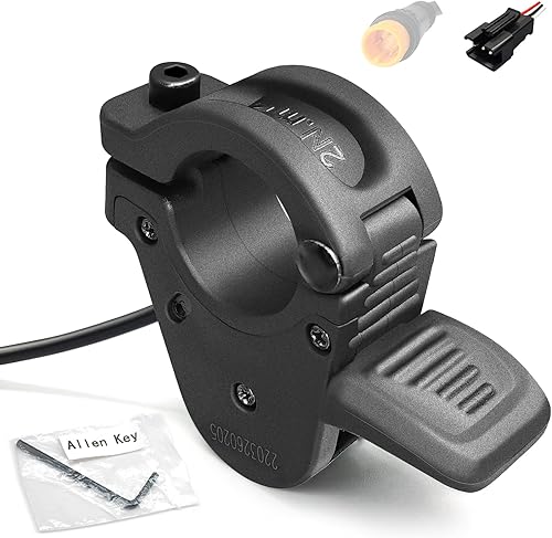 Ebike Throttle Throttle WUXING 300X mano derechaizquierda acelerador de desmontaje rápido para 24 V 36 V 48 V 60 V 72 V acelerador de bicicleta