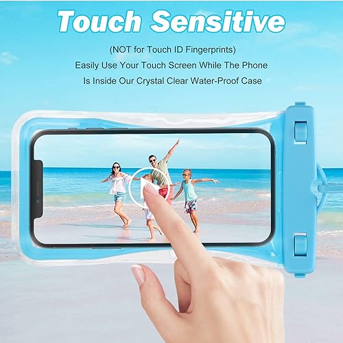 Miniatura 2 de Urbanx Funda impermeable universal para teléfono celular, funda seca diseñada para Realme C3 (3 cámaras) para todos los demás teléfonos inteligentes