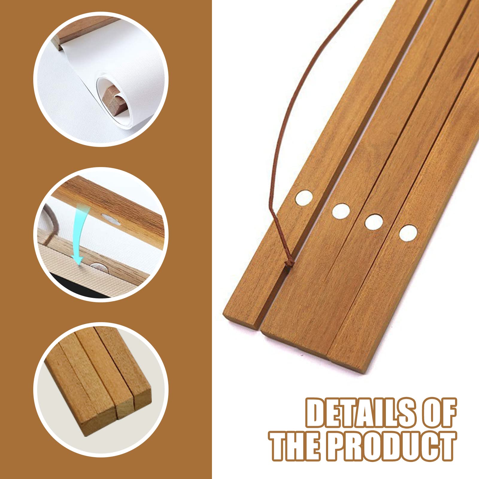 Stijlvolle magnetische posterhanger 85cm voor jouw muur