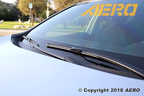 Miniatura 9 de AERO Voyager - Limpiaparabrisas prémium de 21 + 21 pulgadas para todas las estaciones, con repuestos adicionales de goma, repuesto del equipo