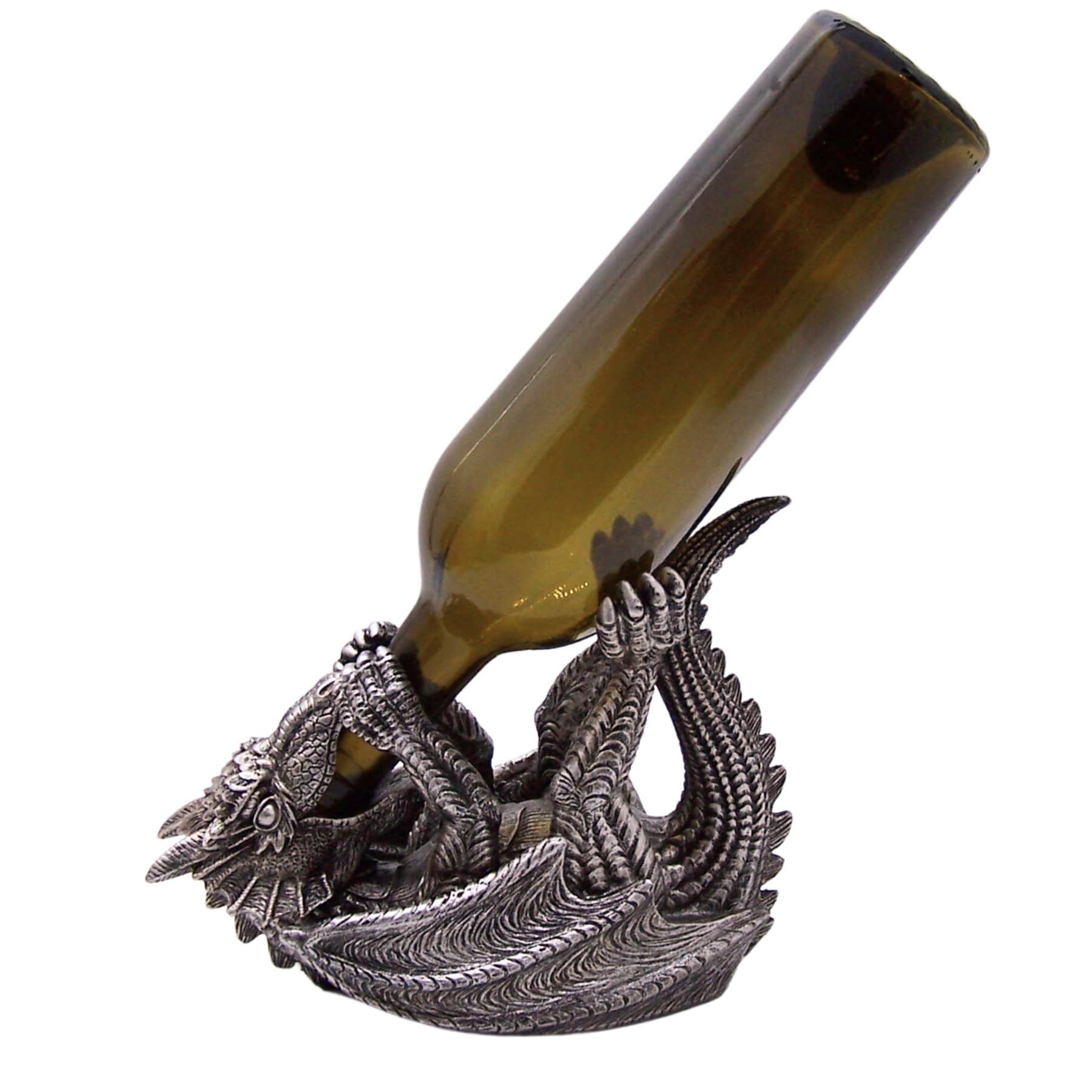 Gothic Dragon Wine Bottle Holder - Wine Accessories & Kitchen Organizer