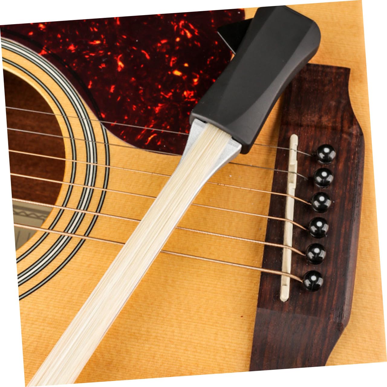 Archetto per Chitarra e Violino Khaki in Lega di Alluminio Coda di Cavallo, Accessorio Multifunzione per Musicisti che Previene L'usura delle Corde e Facilita L'esecuzione