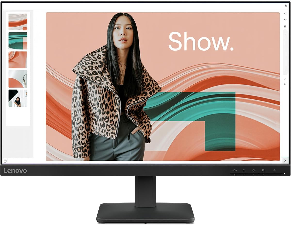 L24-4e - Office Monitor - 23.8" FHD IPS Display - 100Hz Refresh Rate - 4 ms MPRT - 99% sRGB - Raven Black - Tilt Stand