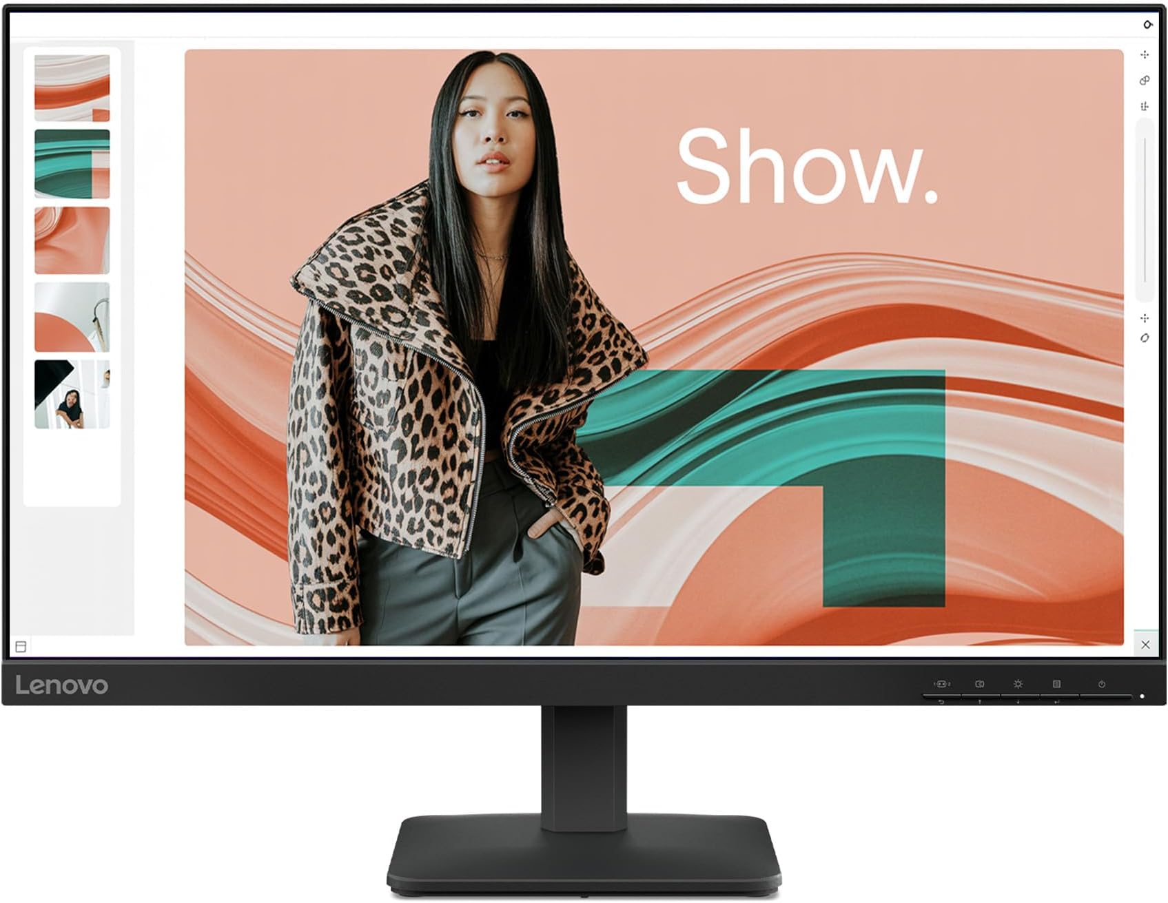L24-4e - Office Monitor - 23.8" FHD IPS Display - 100Hz Refresh Rate - 4 ms MPRT - 99% sRGB - Raven Black - Tilt Stand
