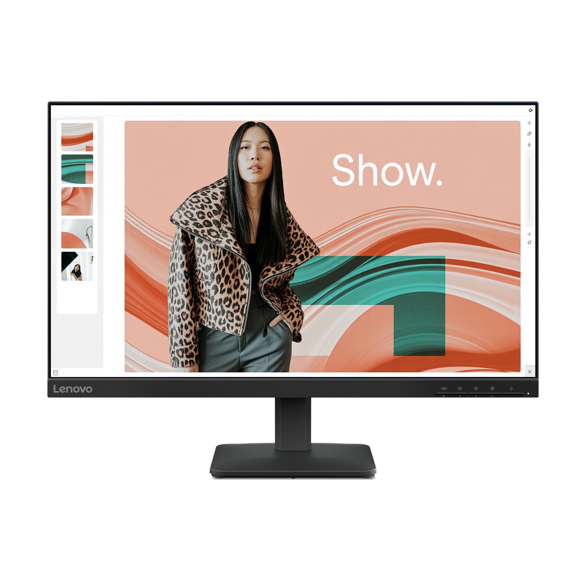 L24-4e - Office Monitor - 23.8" FHD IPS Display - 100Hz Refresh Rate - 4 ms MPRT - 99% sRGB - Raven Black - Tilt Stand