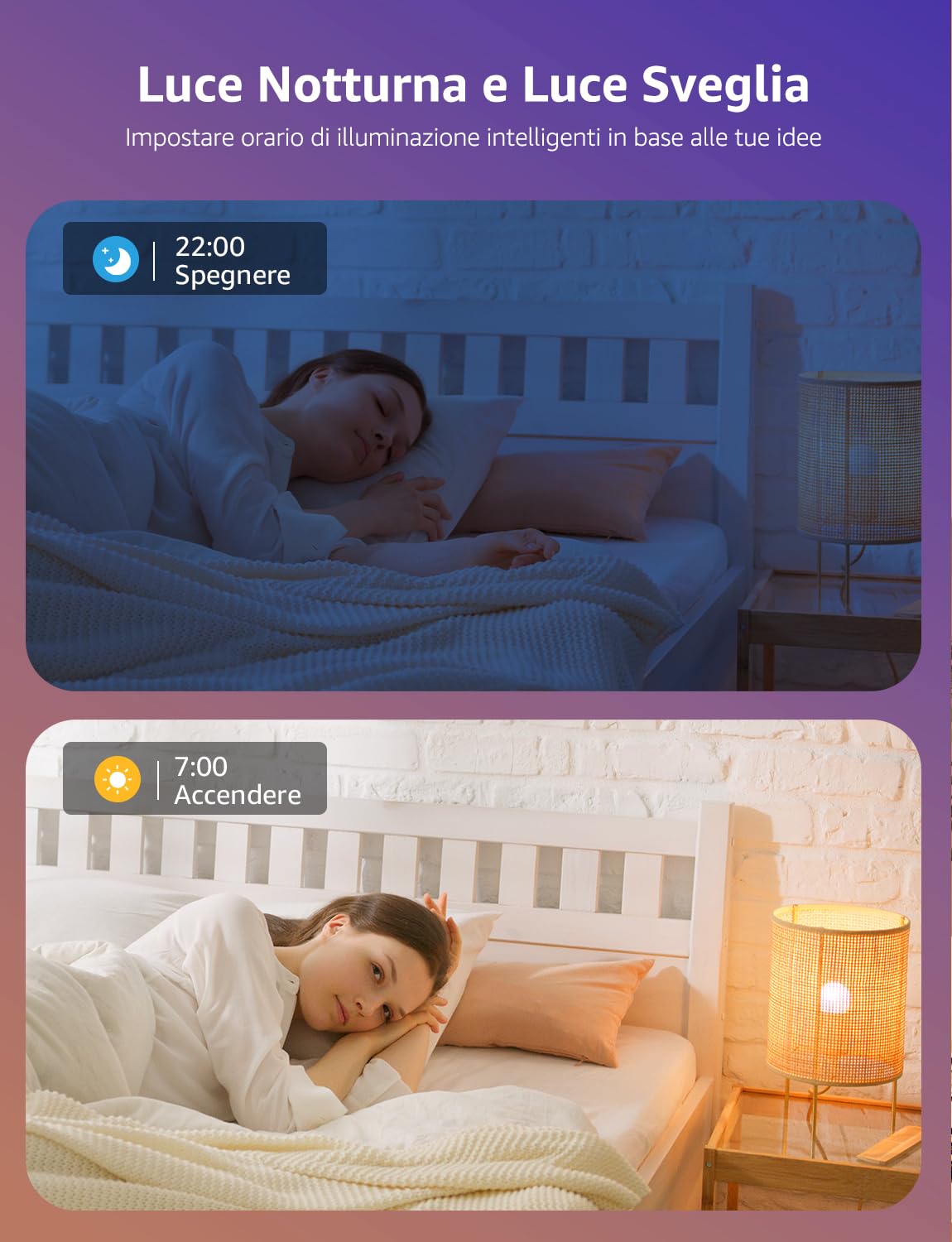 Lepro T1 AI Plafoniera LED Smart, 1800LM 24W IP44 Impermeabile | Progettista Illuminazione AI Personalizzato, Funziona con Alexa/Google Assistant, Connessione Wi-Fi/Bluetooth, Sync Musicale