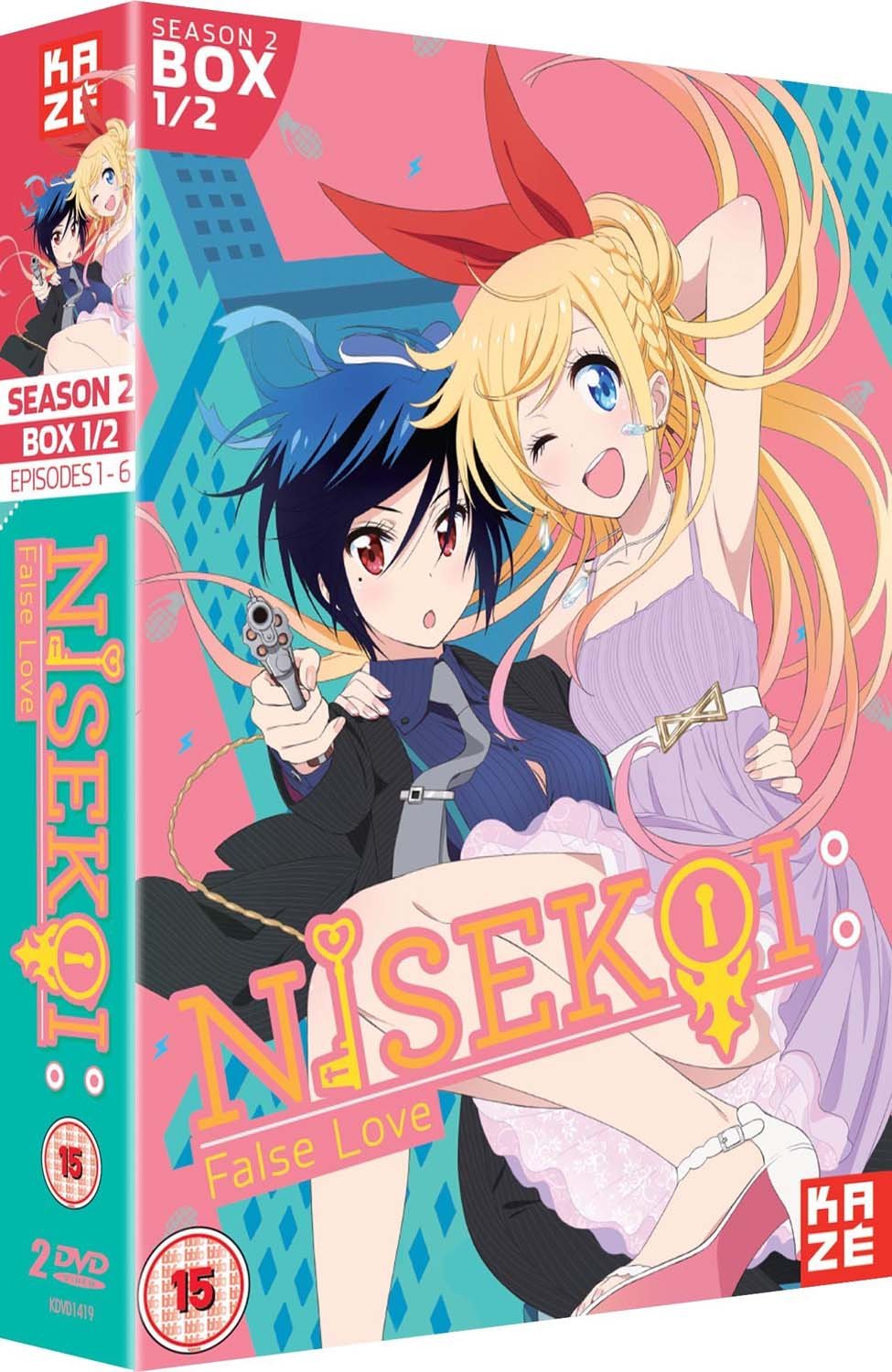Amazon.co.jp: ニセコイ 第2期 1 (1-6話) DVD アニメ [UK Import] : DVD