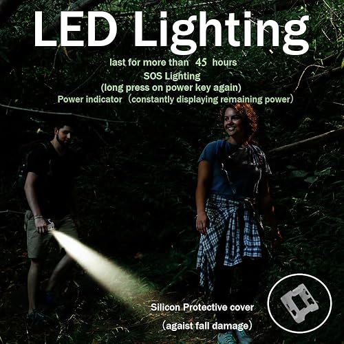 Miniatura 4 de CAZOKASI Ventilador de clip de cintura de 10000 mAh, portátil, portátil, potente enfriamiento de hasta 40 horas y prevención de golpes de calor