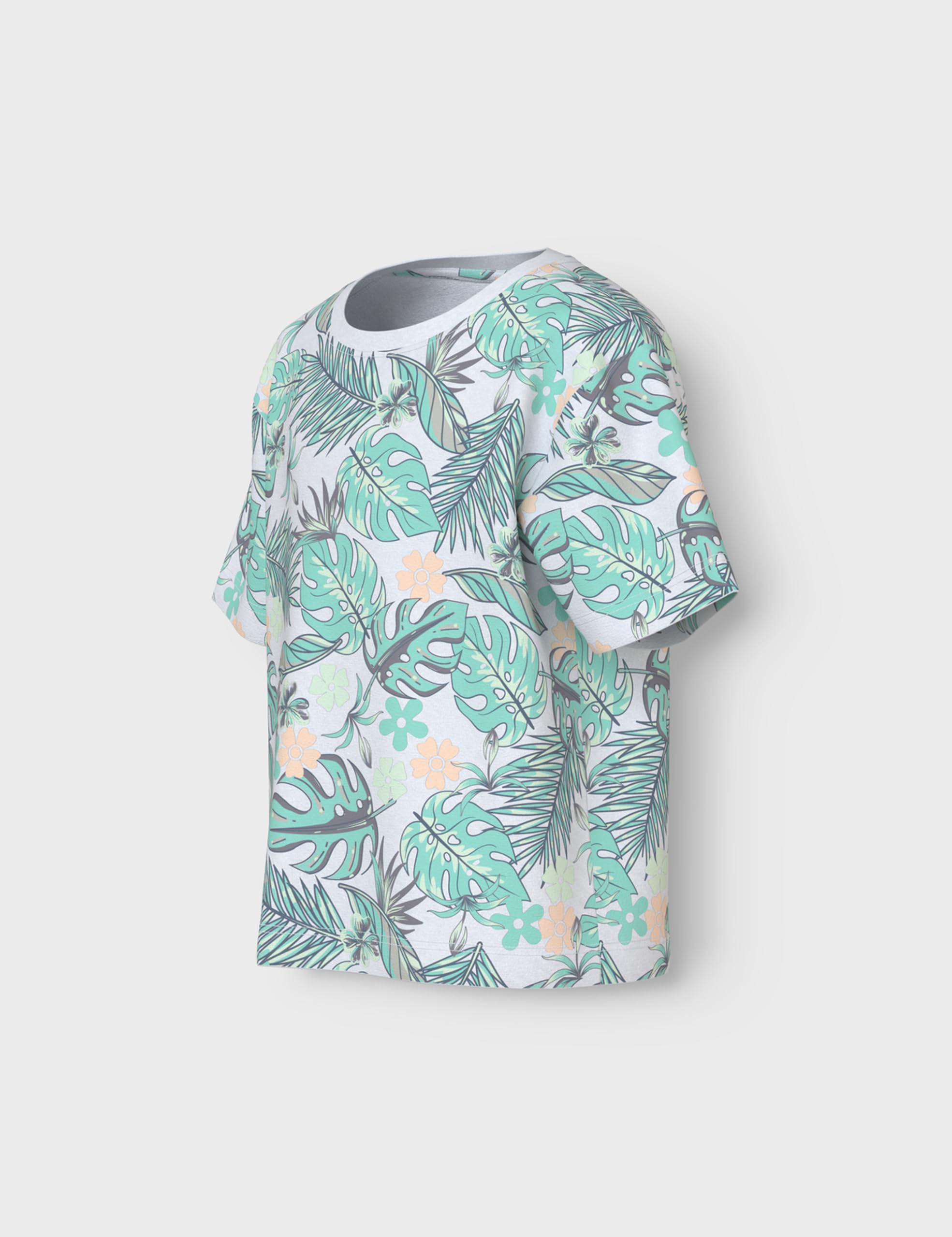 NAME IT Nmmvalmas SS Nreg Top chłopięcy, Bright White, 92