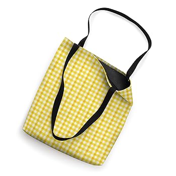 【PORTERNA】Twit check tote bag Amazon.com: Yellow Gingham Check Tote Bag : Clothing, Shoes