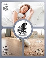 Vista 6 de Sillas ejecutivas de 800 libras, sillas de escritorio ejecutivas con soporte lumbar ajustable, silla de oficina para personas pesadas, silla