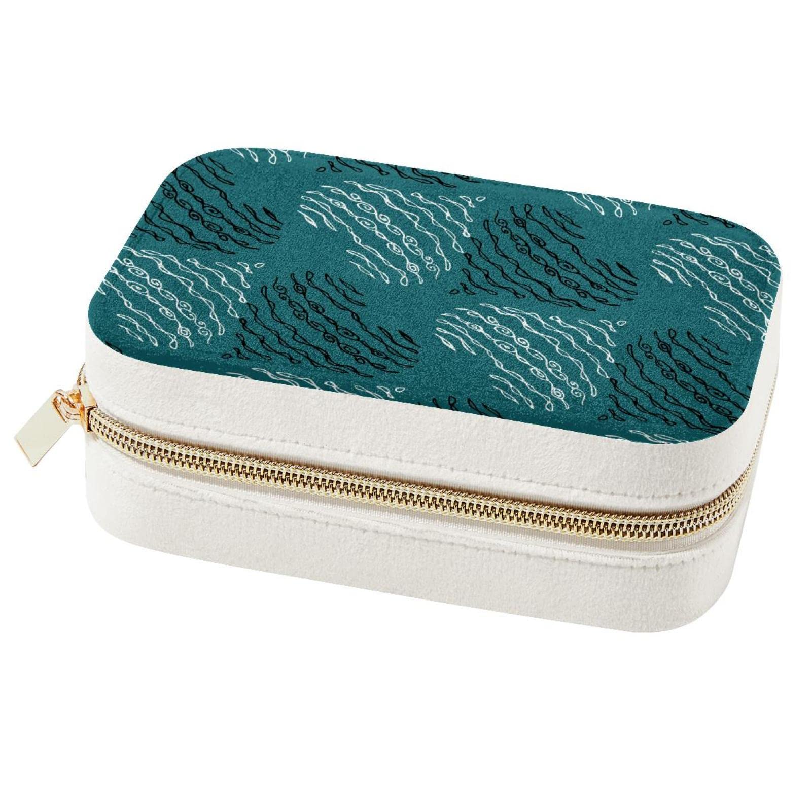 Boîte à bijoux portable et compacte pour organiser vos bagues en voyage