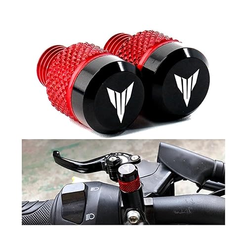 Miniatura 2 de M10 x 1.25 Tornillos de tapa de orificio de espejo compatibles con MT 09 07 10 MT07 2022 MT09 SP MT10 MT25 motocicleta aluminio MT-07 FZ07 (color